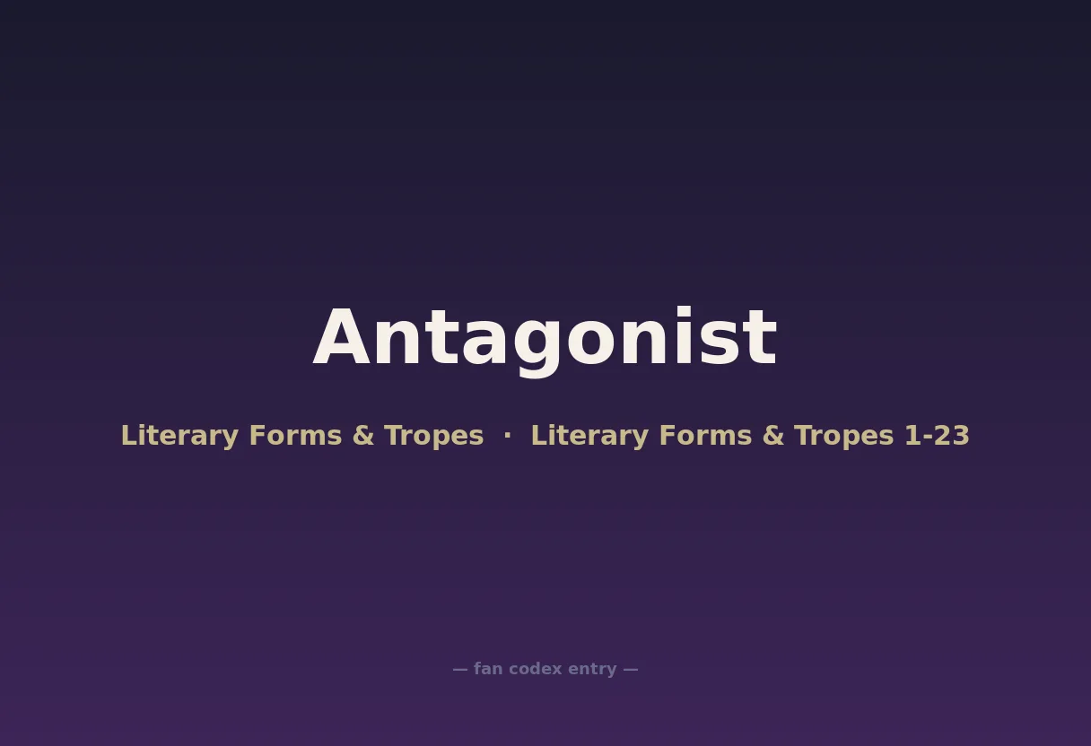 Antagonist