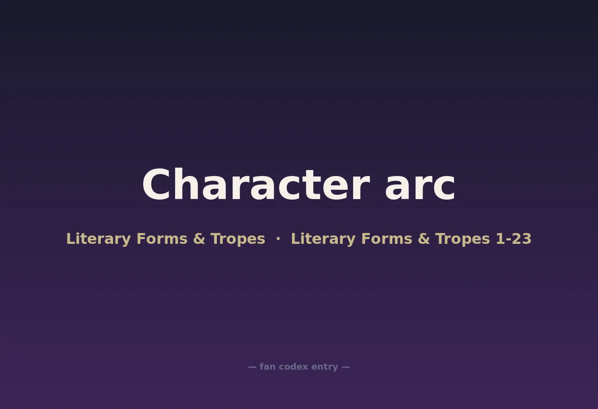 Character arc