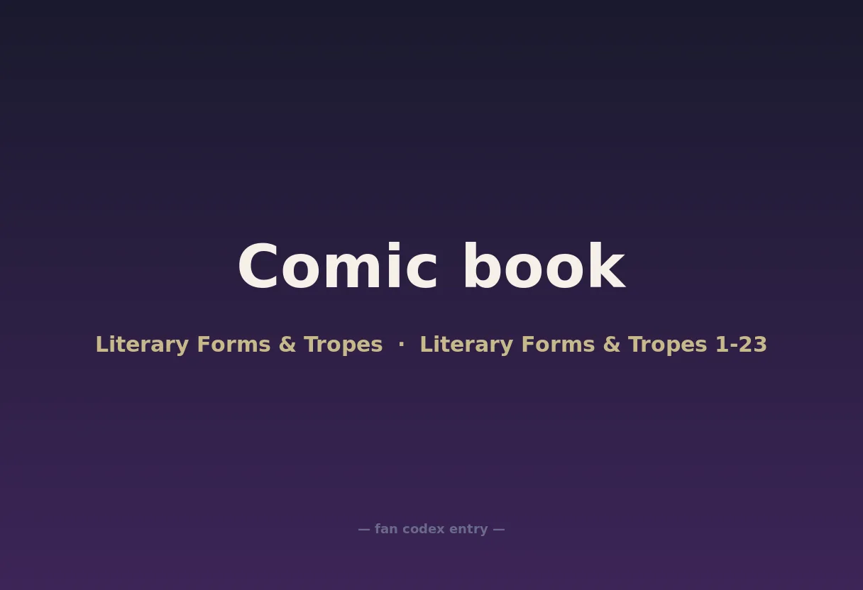 Comic book