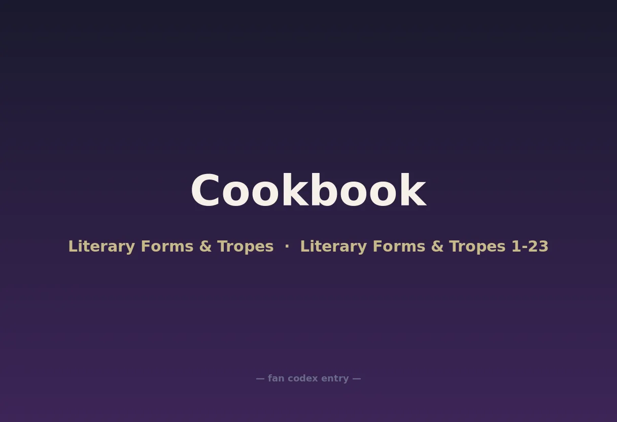 Cookbook