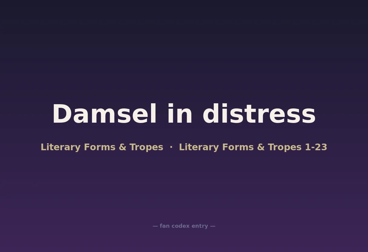Damsel in distress
